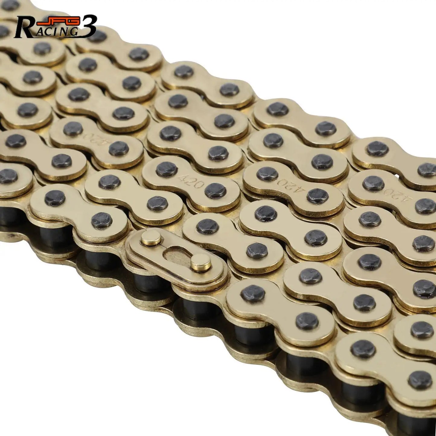 Motorcycles Accessories 420 Pitch Driving Alloy Steel Replace Chain Dirt Pit Bike Moto Parts For Honda Monkey 125 Monkey125 RISE DEFENSE SYSTEMS.AI PRODUCTS