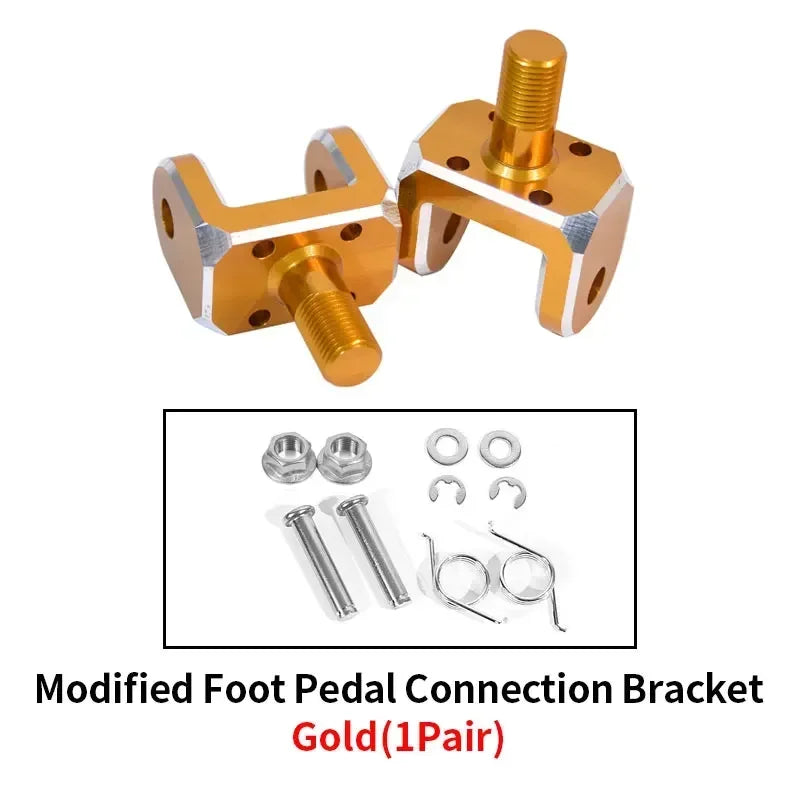 Motorcycle Footpegs Foot Pegs Rests Pedals For Surron Sur-Ron Light Bee Electric Dirt Bike Footrest RISE DEFENSE SYSTEMS.AI PRODUCTS