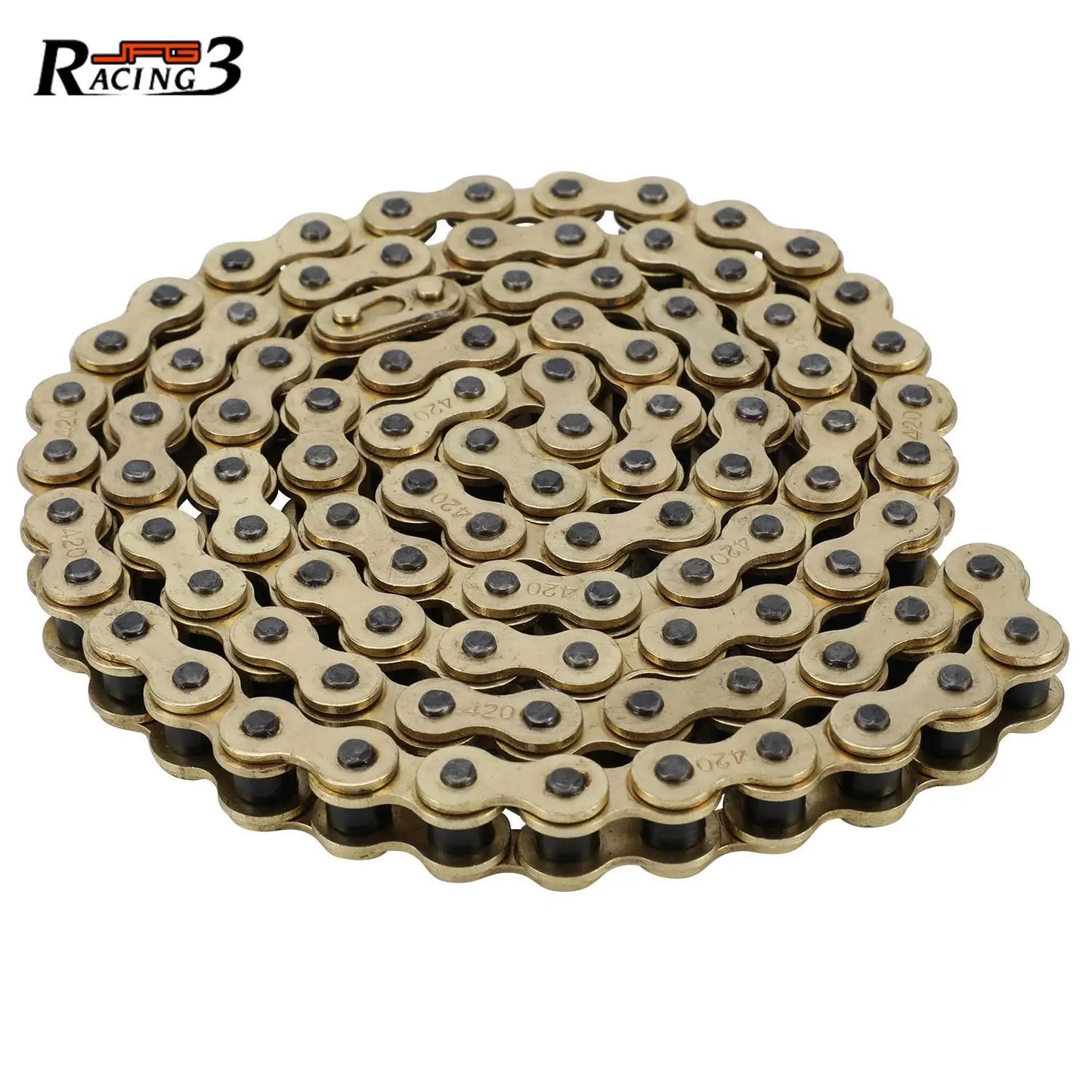 Motorcycles Accessories 420 Pitch Driving Alloy Steel Replace Chain Dirt Pit Bike Moto Parts For Honda Monkey 125 Monkey125 RISE DEFENSE SYSTEMS.AI PRODUCTS