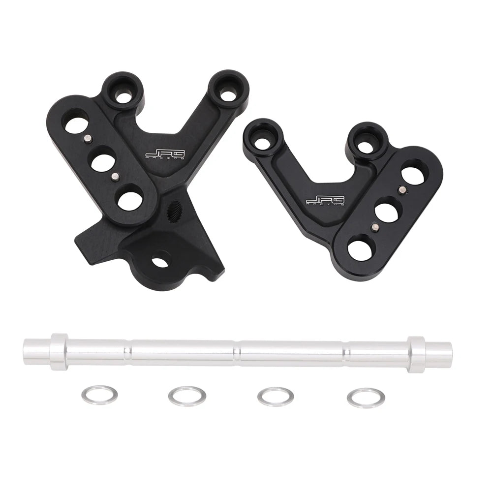 For Surron Light Bee X S Sur Ron Motorcycle CNC Aluminum Foot Pegs Footrest Footpeg Support Bracket Lever Footbracket RISE DEFENSE SYSTEMS.AI PRODUCTS