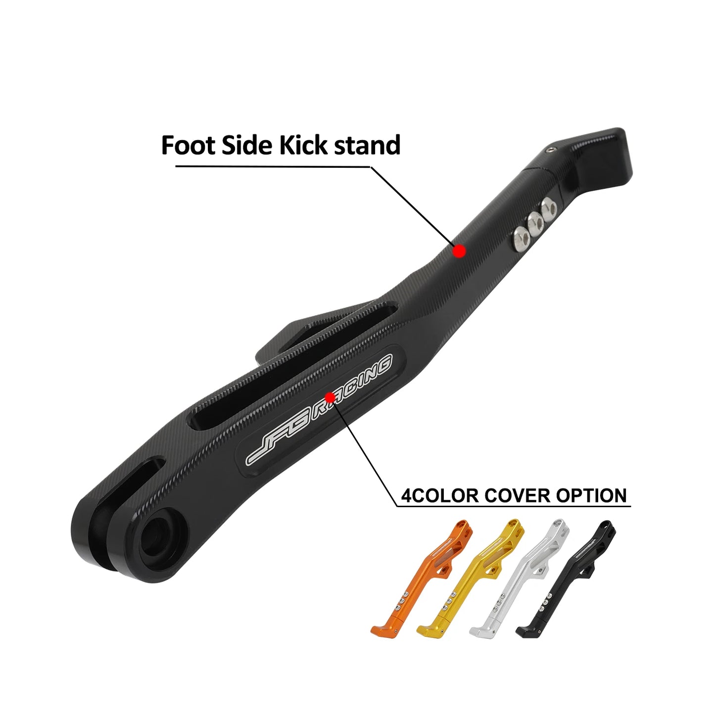 Motorcycle Adjustable Electric Dirt Bike Foot Side Kick Stand Kickstand For Sur-Ron Light Bee S X For Segway X160 X260 160 260 RISE DEFENSE SYSTEMS.AI PRODUCTS