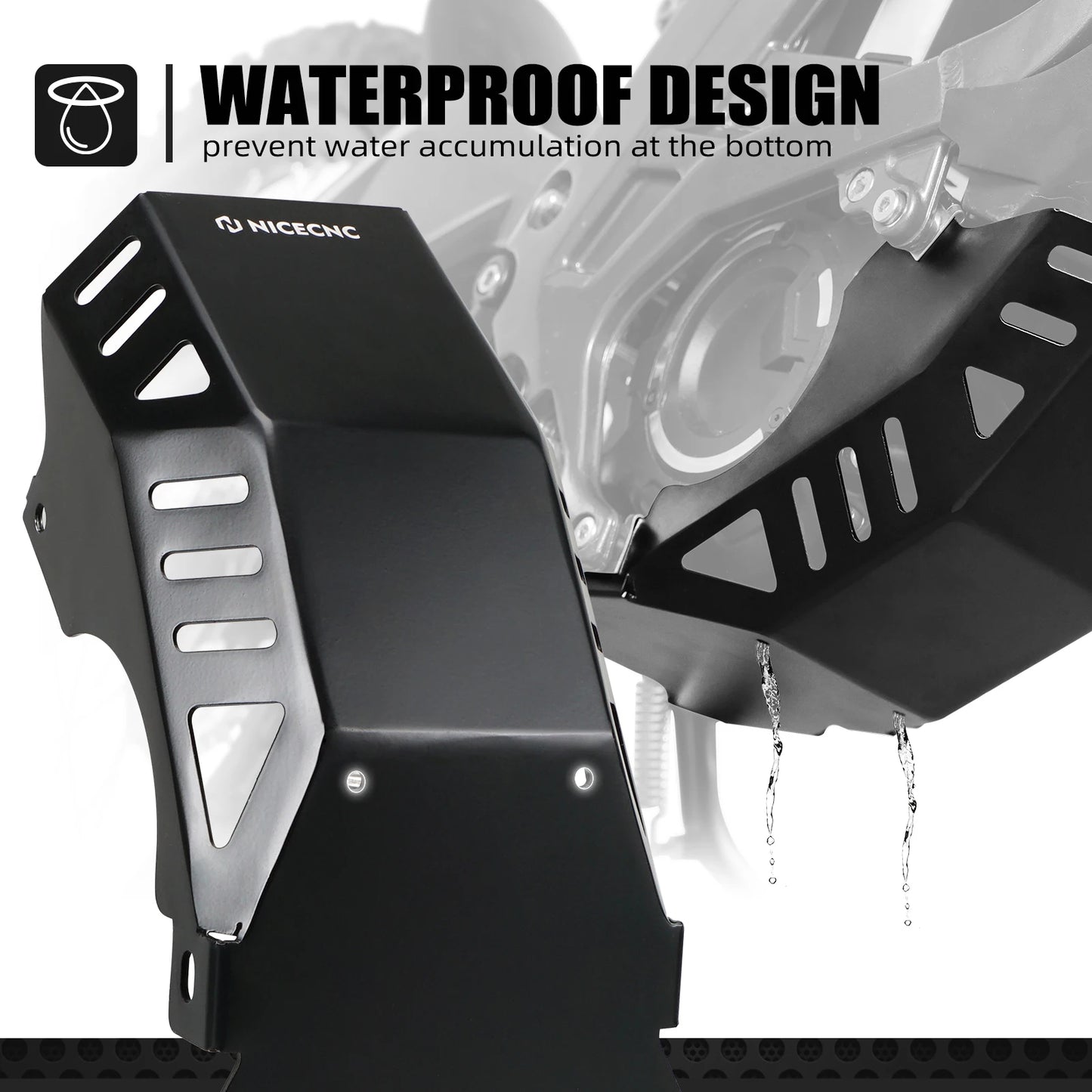 Aluminum Controller Cover & Engine Chassis Guard For SUR-RON Surron Light Bee X S L1E Segway X160 X260 Electric Dirt Bike 2024 RISE DEFENSE SYSTEMS.AI PRODUCTS