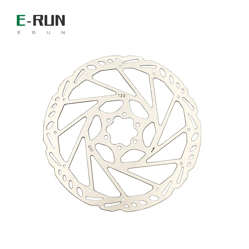 Stainless Steel 203mm Diameter Disc Brake Plate 2.2mm Thickness for Sur-ron Light Bee Talaria Enduro Ebikes Front Wheel RISE DEFENSE SYSTEMS.AI PRODUCTS