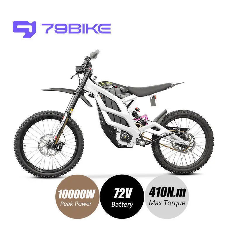 79BIKE Enduro 72V 12000W Off Road Dirt Cross Electric Motorcycle 35AH Lithium battery Electric Dirt Bike E Motorbike