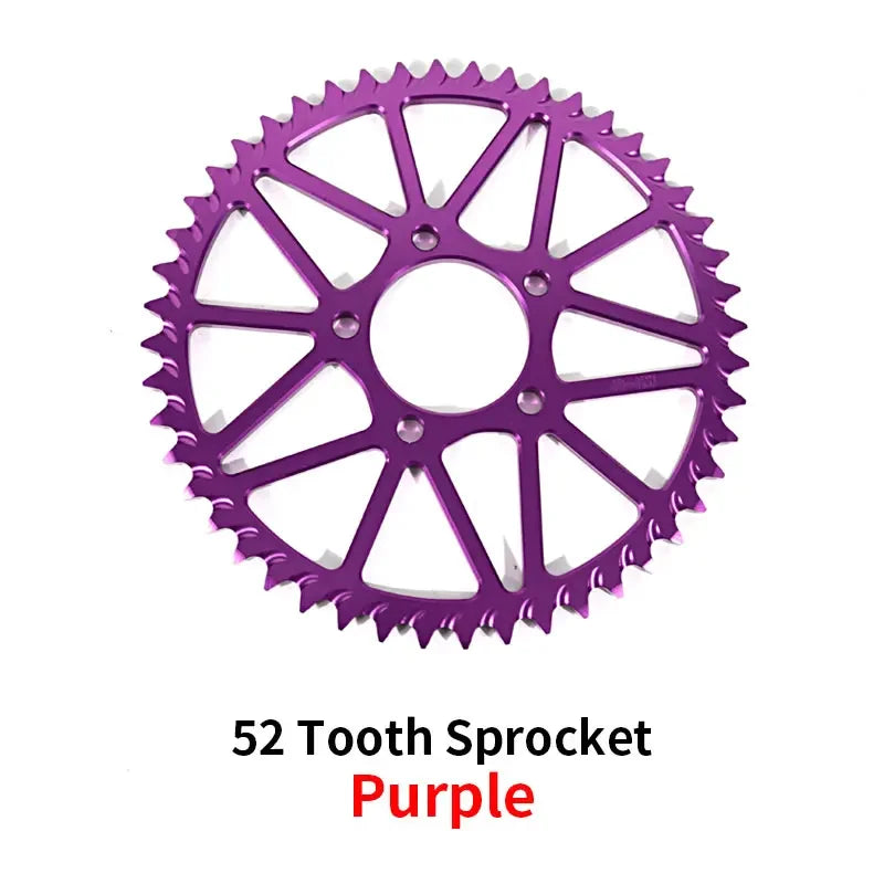 For SUR-RON Light Bee S X 48T 52T 54T 58T 64T Tooth Plate Sprocket Wheel E-bike Off-road Dirtbike Motorcycle Accessories SURRON RISE DEFENSE SYSTEMS.AI PRODUCTS