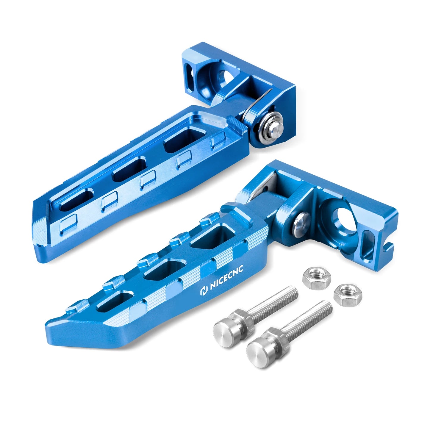 NICECNC Electric Bike Chain Tensioner Adjuster Blocks Rear Axle Nut Stund Peg Kit For Surron Light Bee X S L1E Segway X160 X260 RISE DEFENSE SYSTEMS.AI PRODUCTS