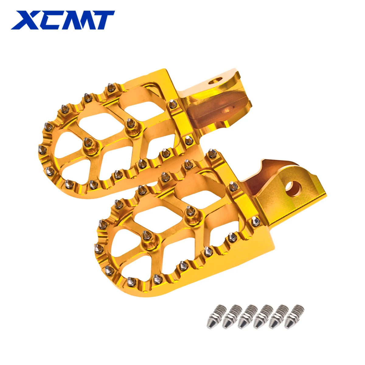 Accessories CNC Footrest Footpegs Foot Pegs Rests Pedal For HONDA CRF150F CRF230F CRF150 CRF230 F CRF 150F 230F 230 F 2003-2023 RISE DEFENSE SYSTEMS.AI PRODUCTS