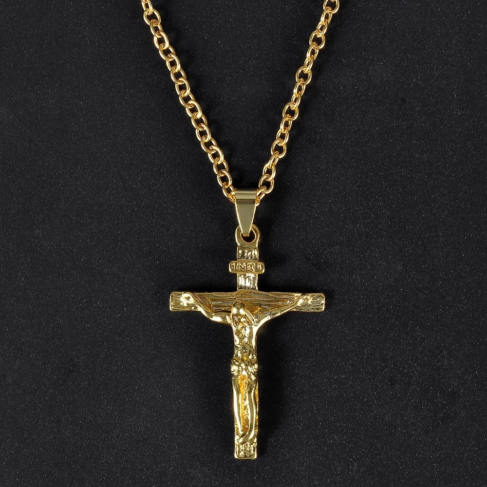 Simple Love Cross Pendant Choker Necklace Charm Rhinestone Couples Jewelry Women's Neck Chain Christmas Gift Lady Necklace RISE DEFENSE SYSTEMS.AI PRODUCTS