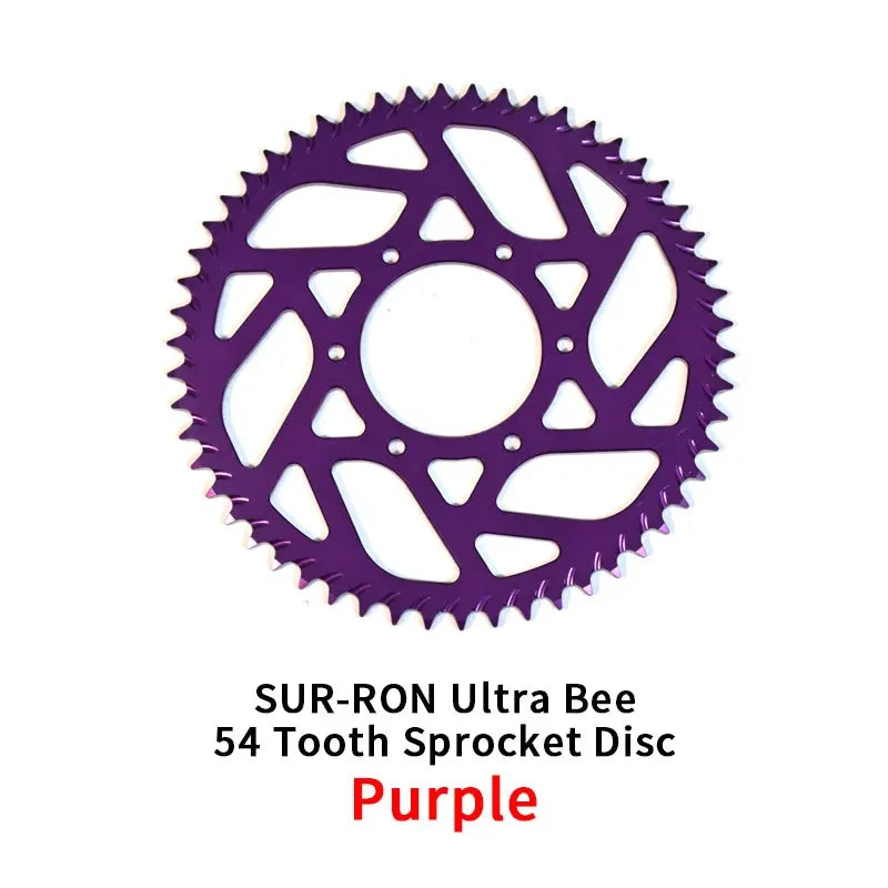 For SUR-RON Ultra Bee 54 Tooth Sprocket Disc E-bike Off-road Motorcycle Accessories Surron RISE DEFENSE SYSTEMS.AI PRODUCTS