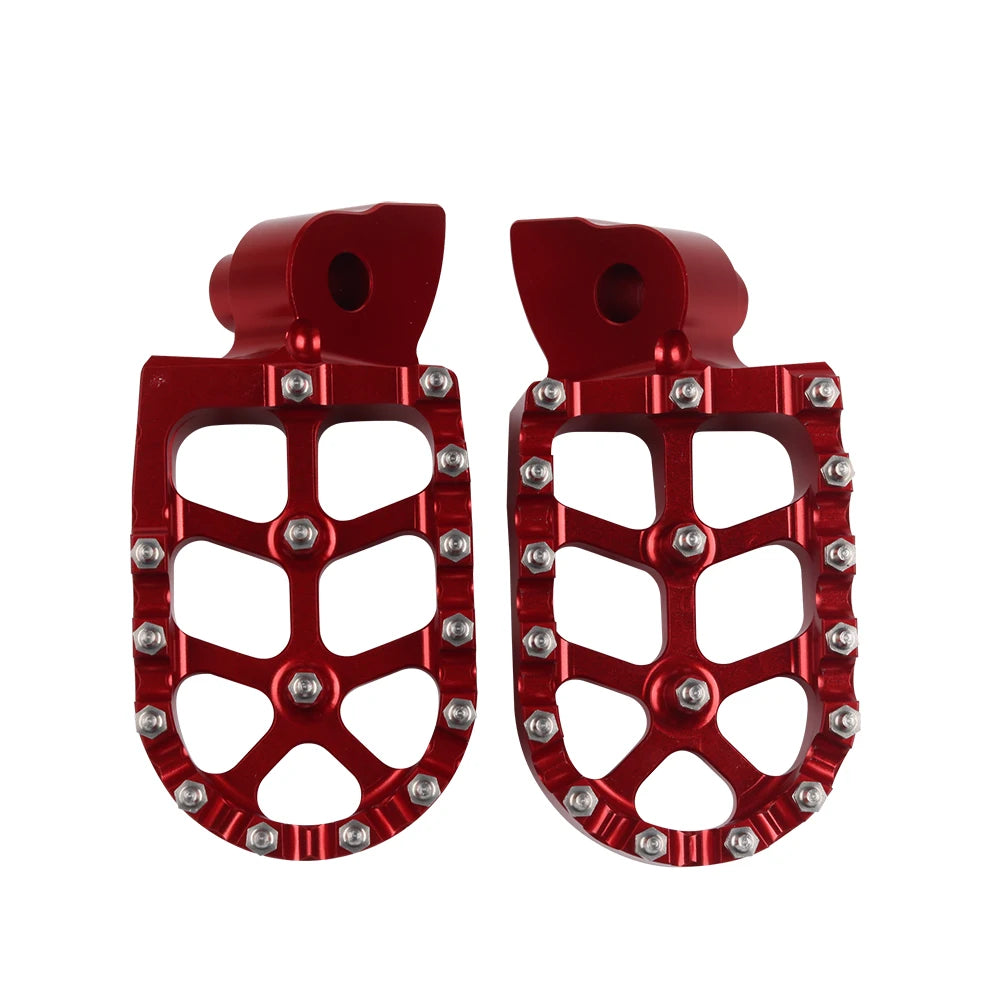 Motorcycle CNC Foot Pegs Footpeg Pedals FootRest For YAMAHA YZ 65 85 125 250 125X 250X 250FX 450FX WR 250F 450F YZF WRF 250 450 RISE DEFENSE SYSTEMS.AI PRODUCTS