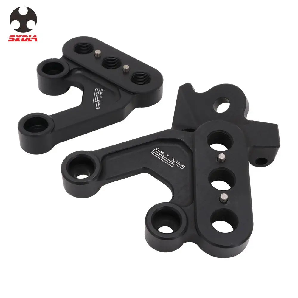 For Surron Light Bee X S Sur Ron Motorcycle CNC Aluminum Foot Pegs Footrest Footpeg Support Bracket Lever Footbracket RISE DEFENSE SYSTEMS.AI PRODUCTS