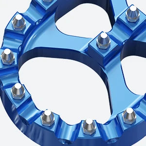 Foot Pegs Pedals FootRest Footpeg For Yamaha WRF YZF 250 450 WR250F YZ65 YZ85 YZ125 YZ250 YZF450 YZ 125X 250X 250FX 450FX WR450F RISE DEFENSE SYSTEMS.AI PRODUCTS