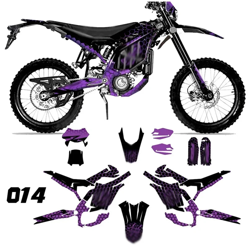 forSUR-RON Ultra Bee Holographic Graphics Special thickened laser colours decal body cover imitation scratch protection stickers RISE DEFENSE SYSTEMS.AI PRODUCTS