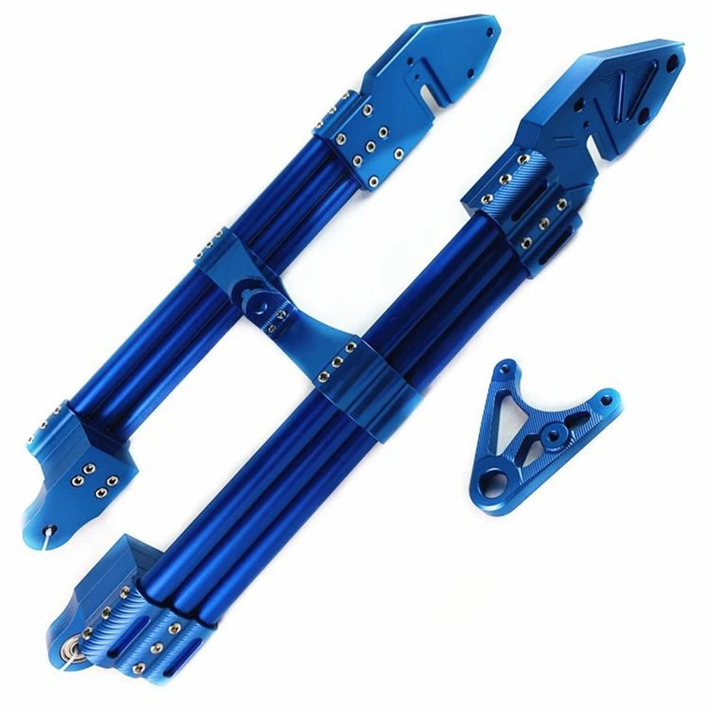 Electric Motorcycle Swing Arm New 3D CNC Adjustable 3-tube Water Pipe Rear Flat Fork Universal For M3 M5 M6 Little Monkey Modify RISE DEFENSE SYSTEMS.AI PRODUCTS