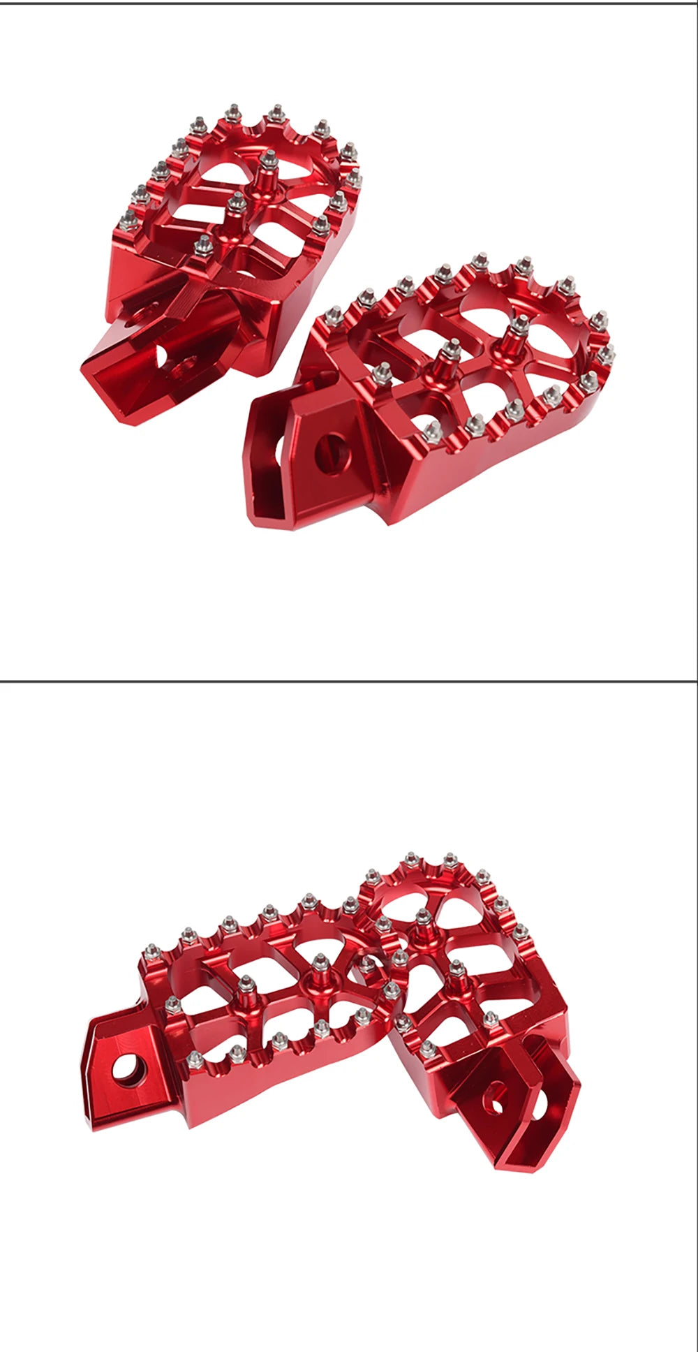 Motorcycle FootRest Footpegs Foot Pegs Pedal For YAMAHA TTR 90 110 125 250 TTR250 YZ80 YZ125 YZ250 YZ WR 200 250 500 Accessories RISE DEFENSE SYSTEMS.AI PRODUCTS