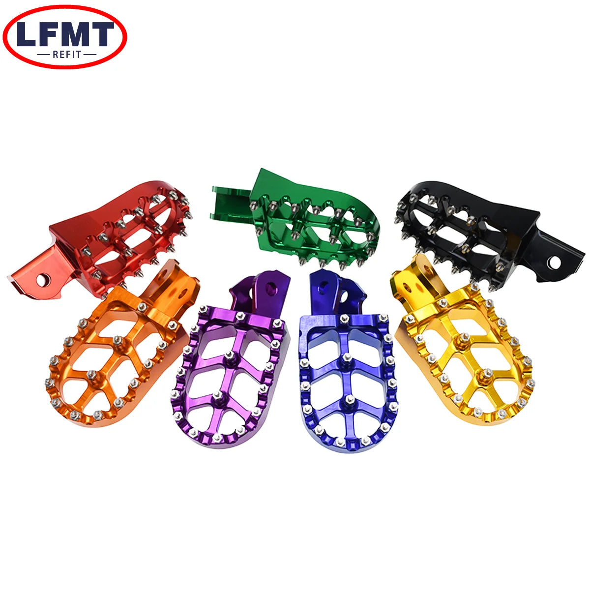 Motorcycle CNC Foot Pegs Pedal Mounting Pedals Retrofit Bracket For Sur-Ron Surron Sur ron Light Bee S X Electric Off-Road Bike RISE DEFENSE SYSTEMS.AI PRODUCTS