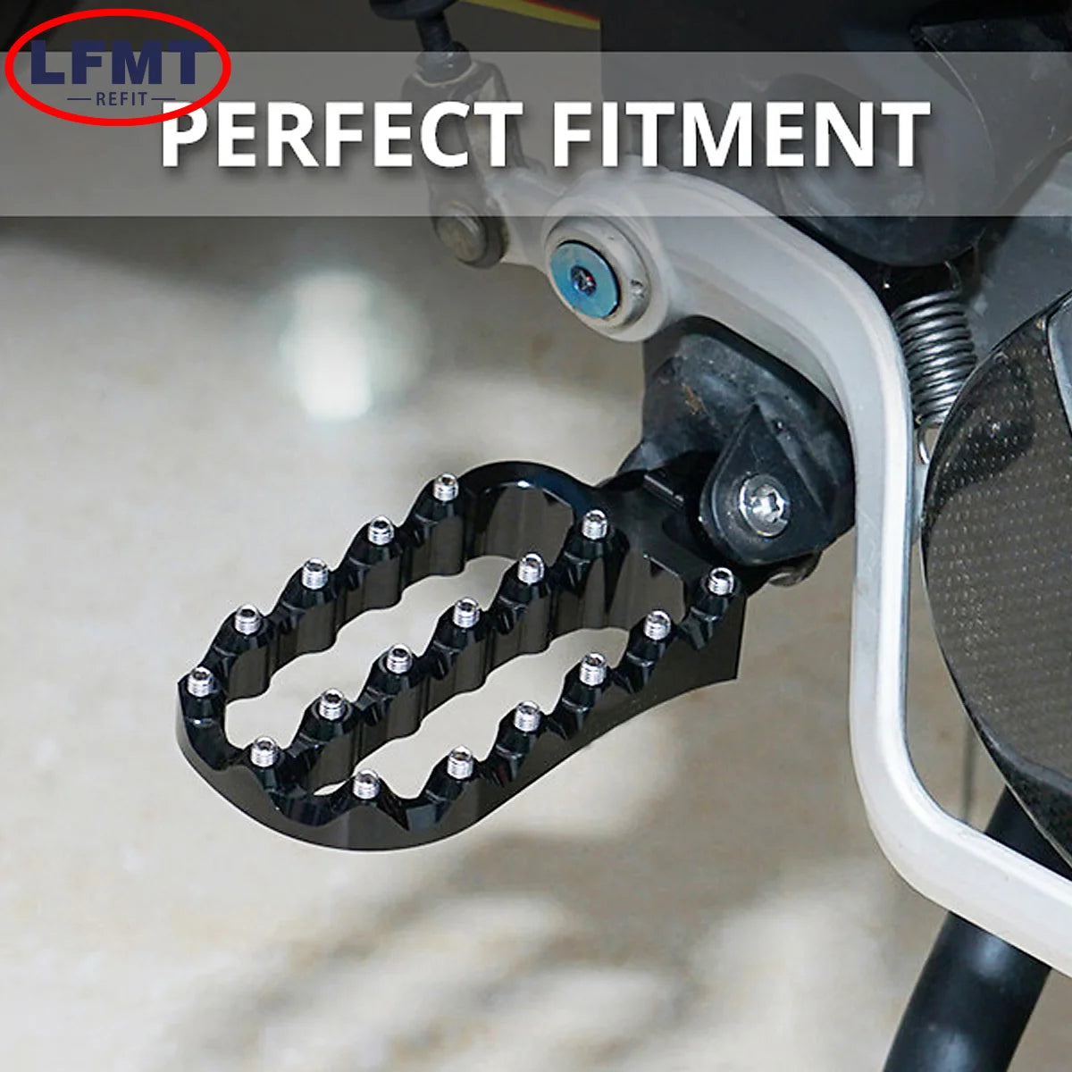 NEW 2023 CNC Forged Foot Pegs Pedals Rests For KTM 690 790 950 990 1090 1190 1290 Super Adventure R Supermoto R T Enduro SMC SMR RISE DEFENSE SYSTEMS.AI PRODUCTS