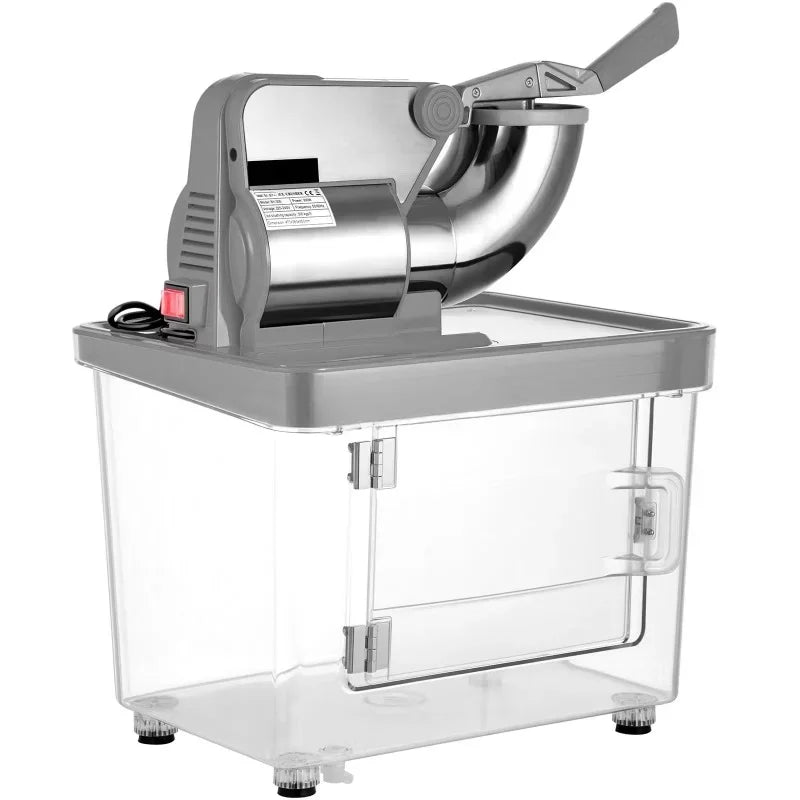Electric Ice Shaver with Dual Stainless Steel Snow Cone Maker Machine RISE DEFENSE SYSTEMS.AI PRODUCTS