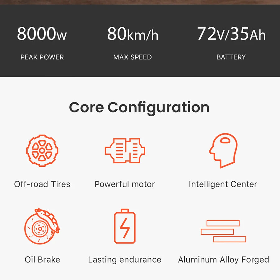 Falcon M 85Km/H Motocross Bike Adults Off-Road 72V 8000W Electric Motorcycle Dirt Bikes With Motorcycle Displays RISE DEFENSE SYSTEMS.AI PRODUCTS