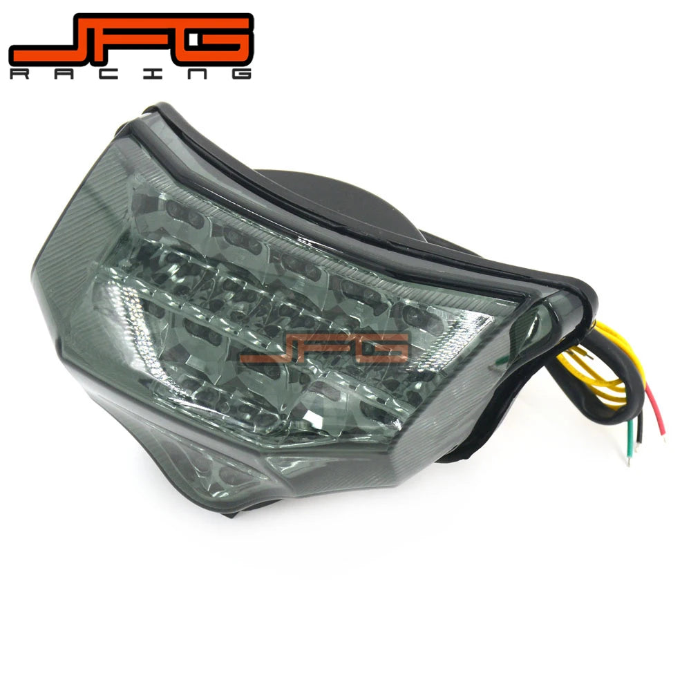 Motorcycle LED Taillights Brake Assembly With Steering Rear Tail Light For YAMAHA FZ6 FAZER 600 2004 2005 2006 2007 2008 2009 RISE DEFENSE SYSTEMS.AI PRODUCTS