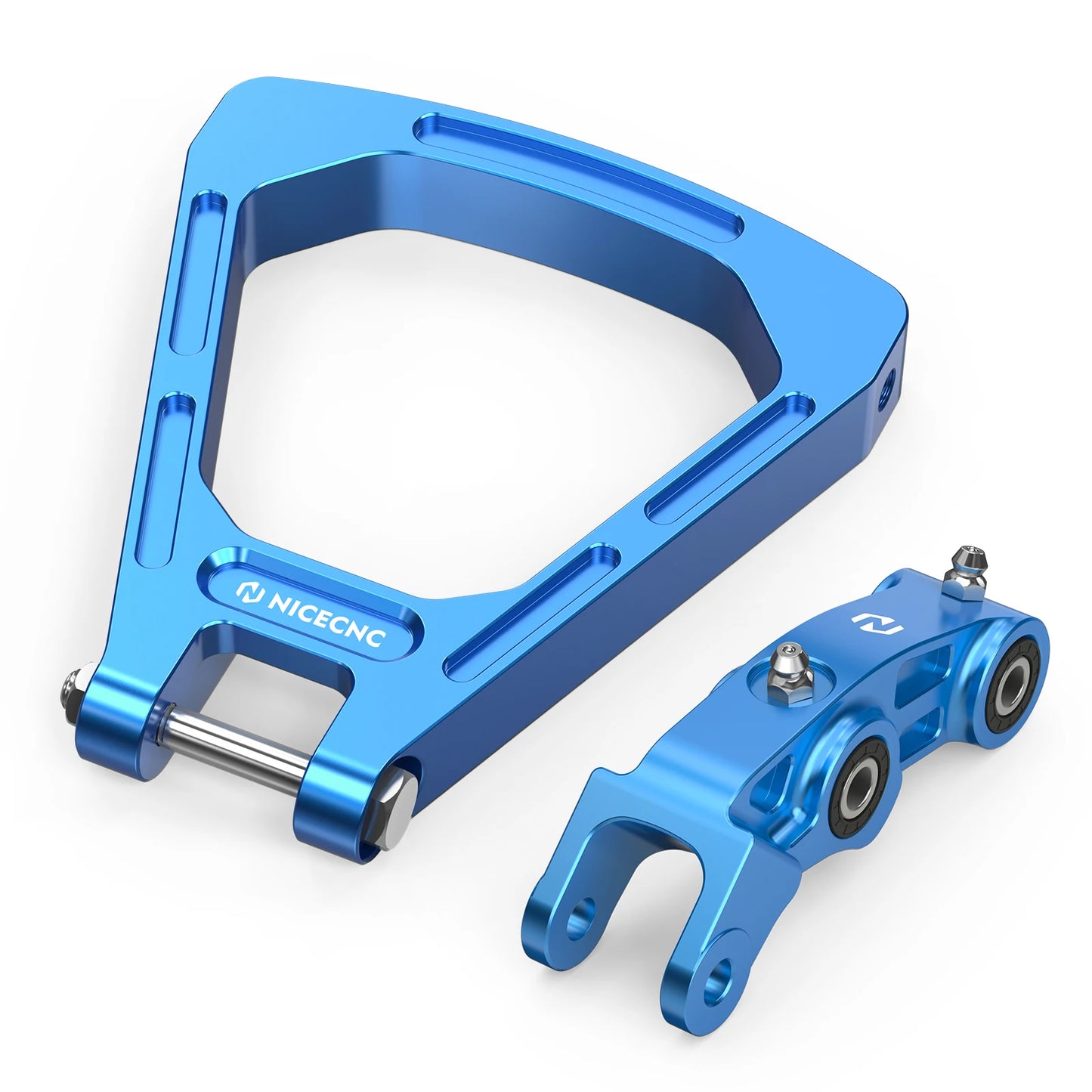 NICECNC For 2024 Surron Light Bee X S L1E Reinforced Triangle Rear Link Bracket Rear Suspension Linkage Kit For Segway X160 X260 RISE DEFENSE SYSTEMS.AI PRODUCTS
