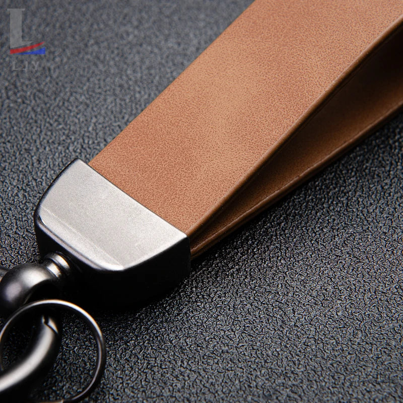 Fantastic Skin feel leather metal keychain For SURRON 48T 52T 54T 58T 64T Motorcycle accessories