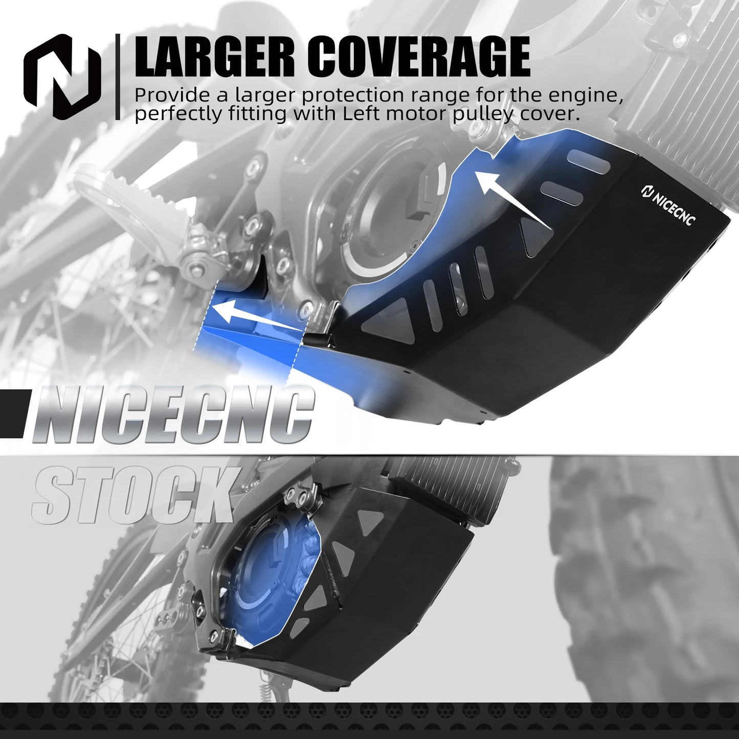 Aluminum Controller Cover & Engine Chassis Guard For SUR-RON Surron Light Bee X S L1E Segway X160 X260 Electric Dirt Bike 2024 RISE DEFENSE SYSTEMS.AI PRODUCTS