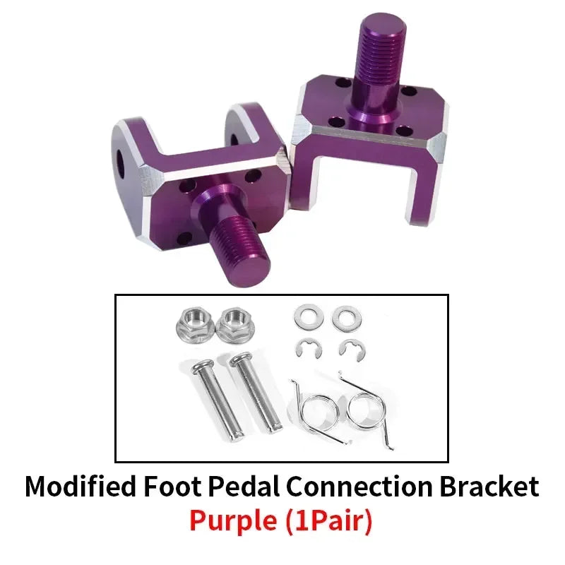Motorcycle Footpegs Foot Pegs Rests Pedals For Surron Sur-Ron Light Bee Electric Dirt Bike Footrest RISE DEFENSE SYSTEMS.AI PRODUCTS
