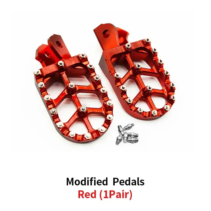 Motorcycle Footpegs Foot Pegs Rests Pedals For Surron Sur-Ron Light Bee Electric Dirt Bike Footrest RISE DEFENSE SYSTEMS.AI PRODUCTS