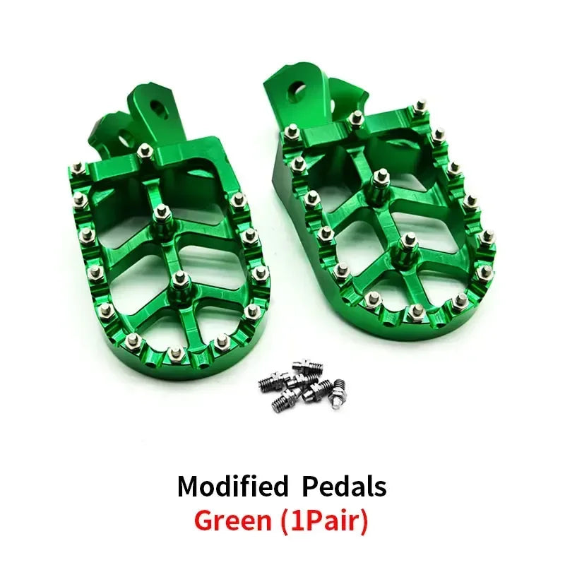 Motorcycle Footpegs Foot Pegs Rests Pedals For Surron Sur-Ron Light Bee Electric Dirt Bike Footrest RISE DEFENSE SYSTEMS.AI PRODUCTS
