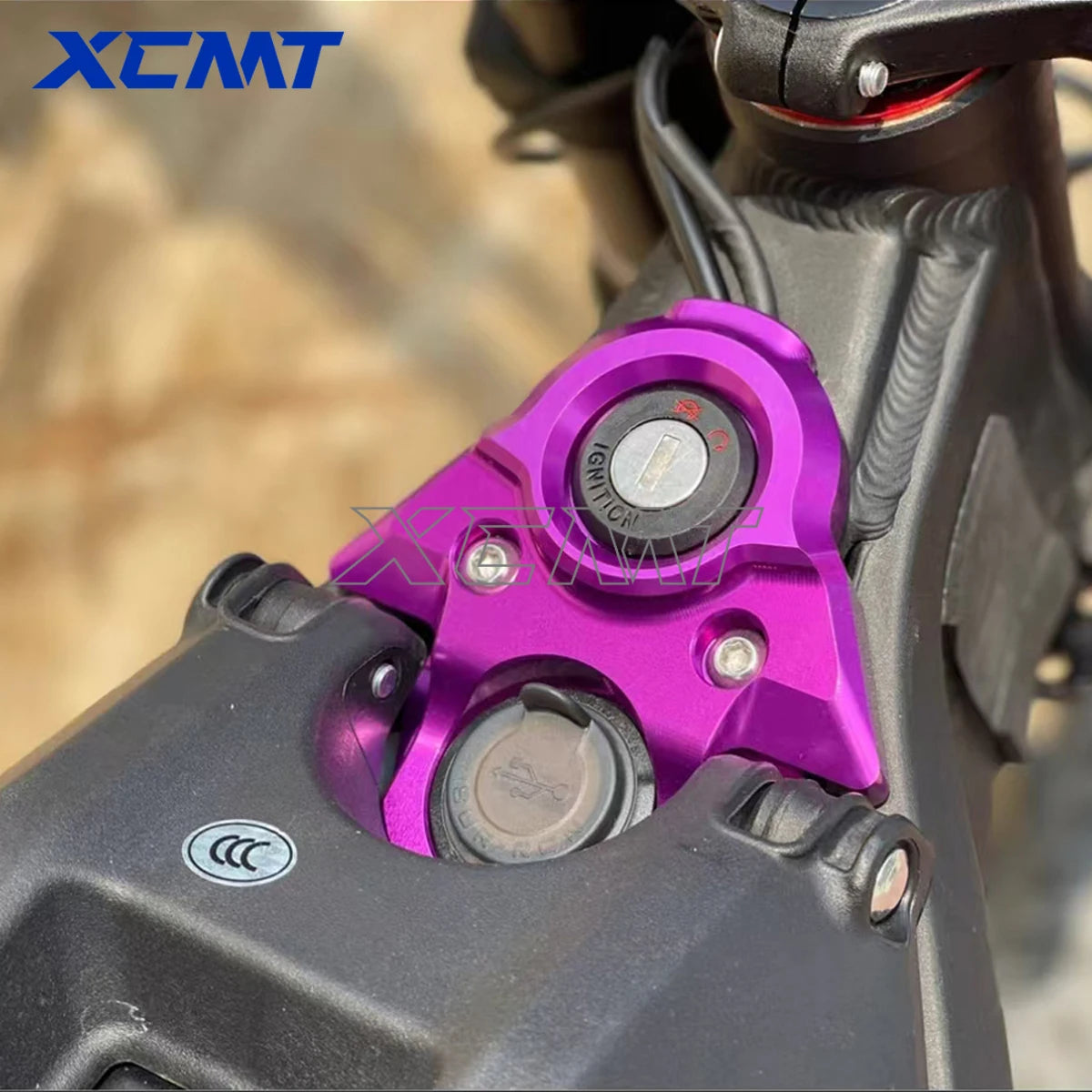For SURRON Light Bee X Central Control Decorative Cover Scooter Dirt Bike USB CNC SUR RON Key Plate Center Console Trim Cover RISE DEFENSE SYSTEMS.AI PRODUCTS