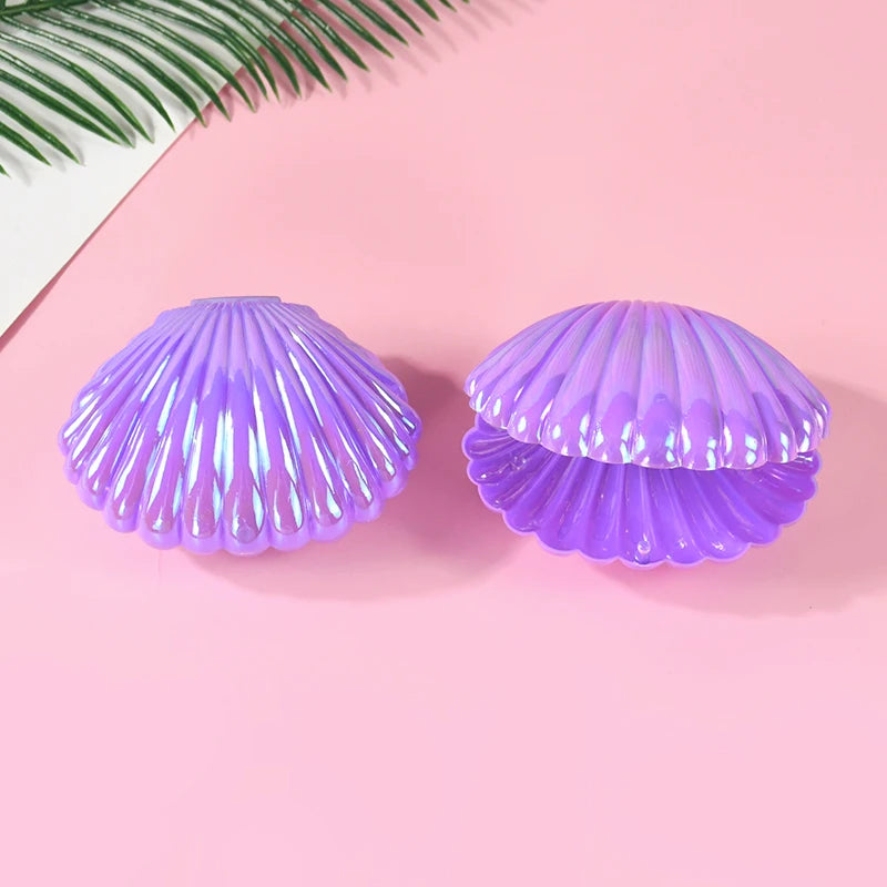 5/10pcs Shell Shaped Candy Gift Box Girls Mermaid Birthday Party Decor Wedding Baby Shower Favors Christmas Jewelry Storage Box RISE DEFENSE SYSTEMS.AI PRODUCTS