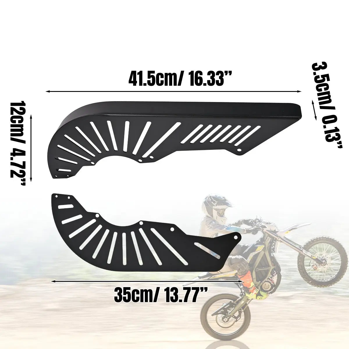 Rear Sprocket Protective Cover For Sur Ron Ultra Bee Rear Chain Guard Cover RISE DEFENSE SYSTEMS.AI PRODUCTS