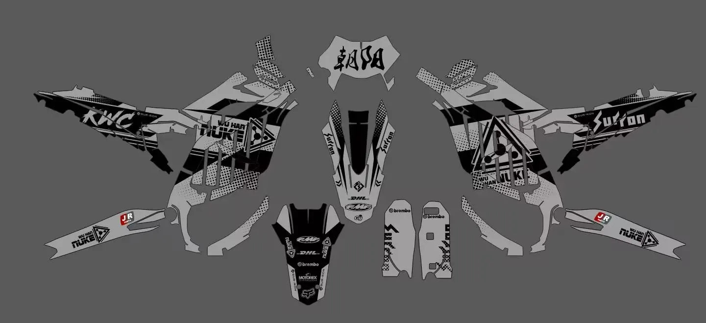 forSUR-RON Ultra Bee Holographic Graphics Special thickened laser colours decal body cover imitation scratch protection stickers RISE DEFENSE SYSTEMS.AI PRODUCTS