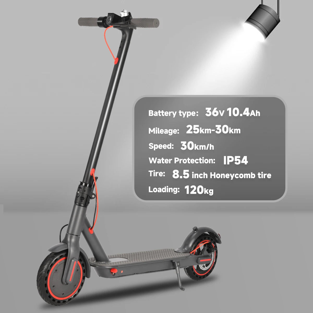 SUNNIGOO N7PRO Electric Scooter Adults 36V 10.4Ah Escooter Long Range 19 Miles Lightweight Kick Scooter US Stock Black With Gift RISE DEFENSE SYSTEMS.AI PRODUCTS