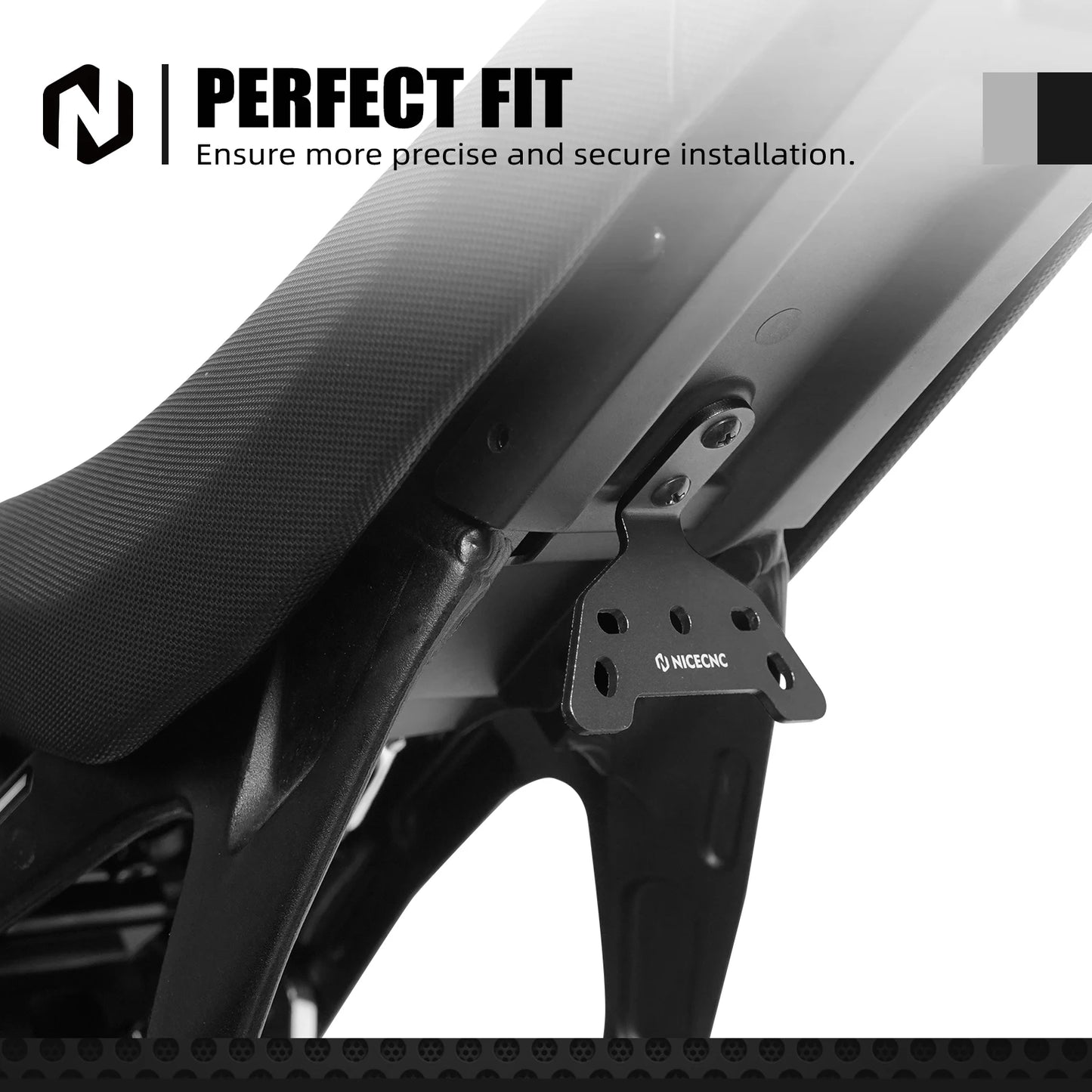 Tail Light Mounting Bracket Licence Plate Holder For SUR-RON Surron light bee X/ S/ L1E Segway X160 X260 Electric Dirt Bike 2024 RISE DEFENSE SYSTEMS.AI PRODUCTS