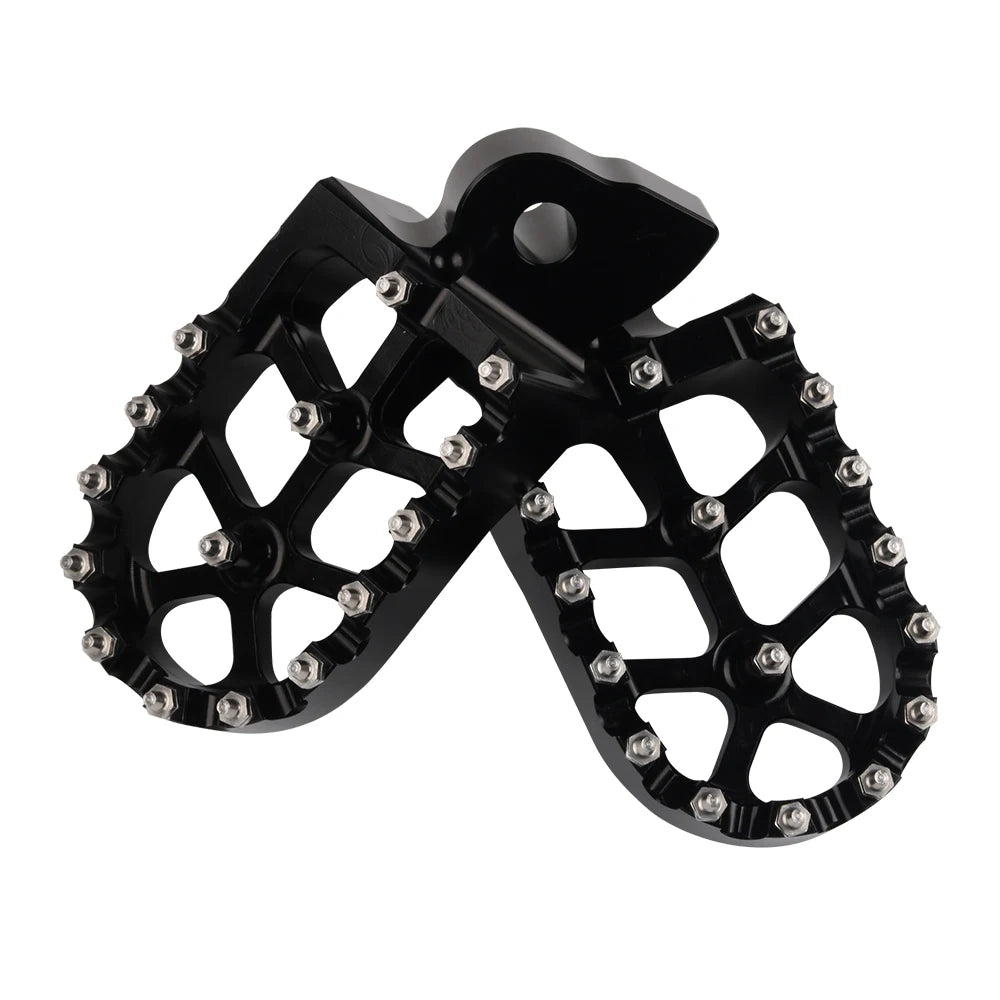 Motorcycle CNC Foot Pegs Footpeg Pedals FootRest For YAMAHA YZ 65 85 125 250 125X 250X 250FX 450FX WR 250F 450F YZF WRF 250 450 RISE DEFENSE SYSTEMS.AI PRODUCTS
