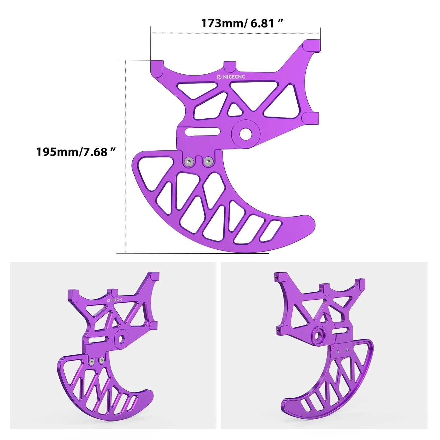 For Surron light bee X Front Rear Brake Disc Guard & Front Fork Leg Guards light bee S L1E Segway X160 X260 Electric Dirt Bike RISE DEFENSE SYSTEMS.AI PRODUCTS