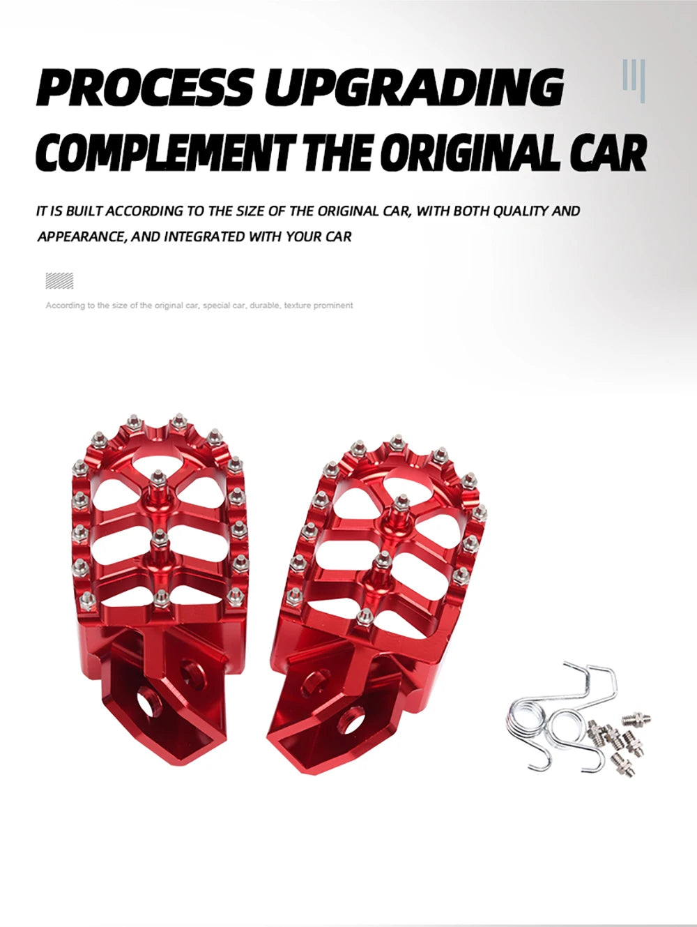 Motorcycle FootRest Footpegs Foot Pegs Pedal For YAMAHA TTR 90 110 125 250 TTR250 YZ80 YZ125 YZ250 YZ WR 200 250 500 Accessories RISE DEFENSE SYSTEMS.AI PRODUCTS