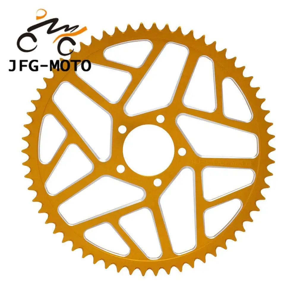 Motorcycle Chain Sprocket Aluminum For Talaria Sting Electric Dirt Bike 58T 62T For Surron Segway Light Bee S X 160 260X160 X260 RISE DEFENSE SYSTEMS.AI PRODUCTS