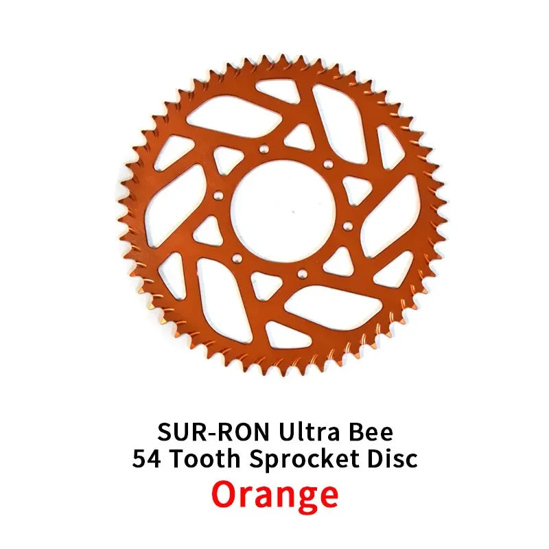 For SUR-RON Ultra Bee 54 Tooth Sprocket Disc E-bike Off-road Motorcycle Accessories Surron RISE DEFENSE SYSTEMS.AI PRODUCTS