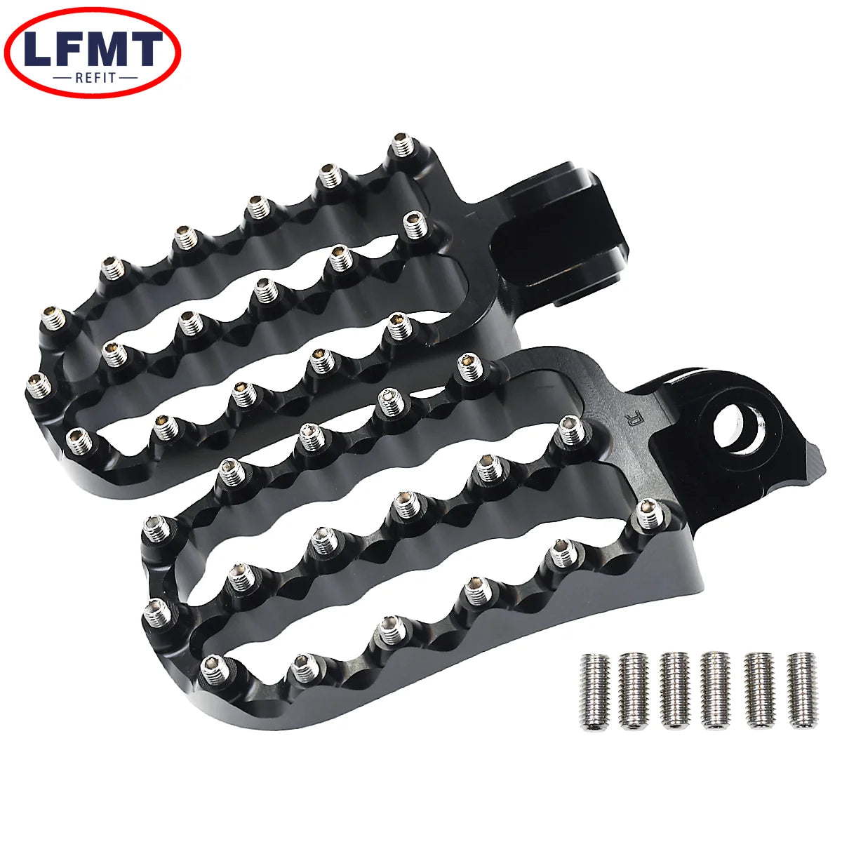 NEW 2023 CNC Forged Foot Pegs Pedals Rests For KTM 690 790 950 990 1090 1190 1290 Super Adventure R Supermoto R T Enduro SMC SMR RISE DEFENSE SYSTEMS.AI PRODUCTS