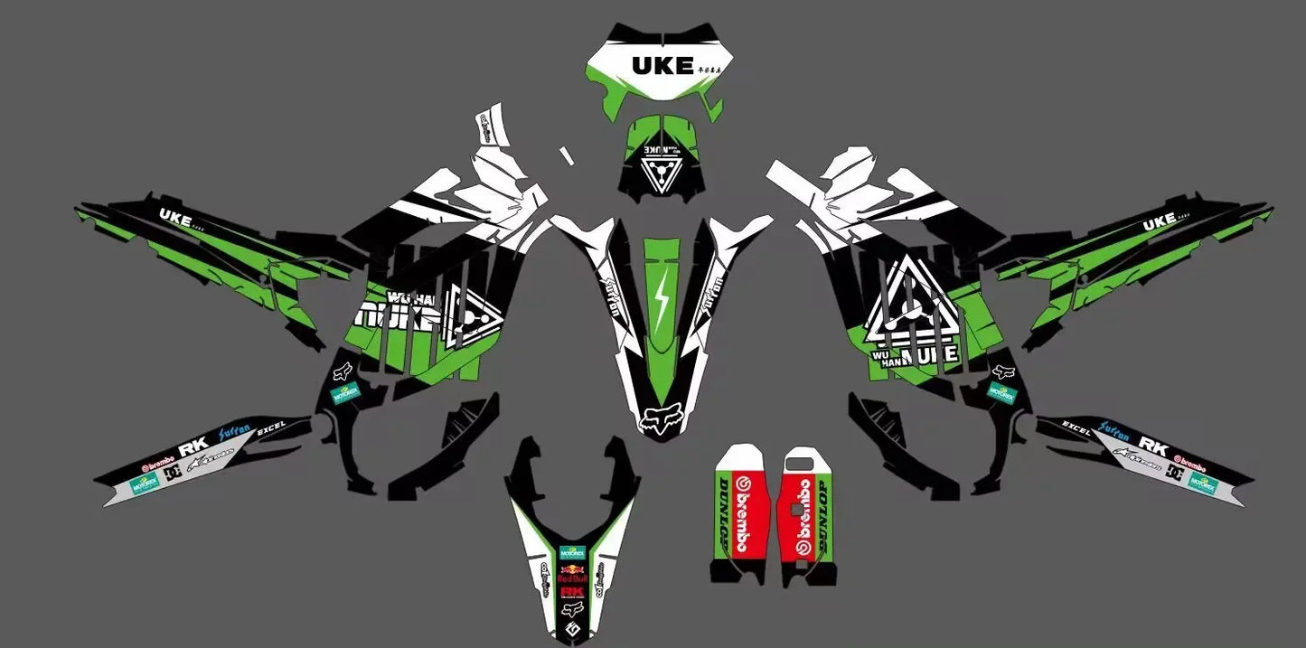 forSUR-RON Ultra Bee Holographic Graphics Special thickened laser colours decal body cover imitation scratch protection stickers RISE DEFENSE SYSTEMS.AI PRODUCTS
