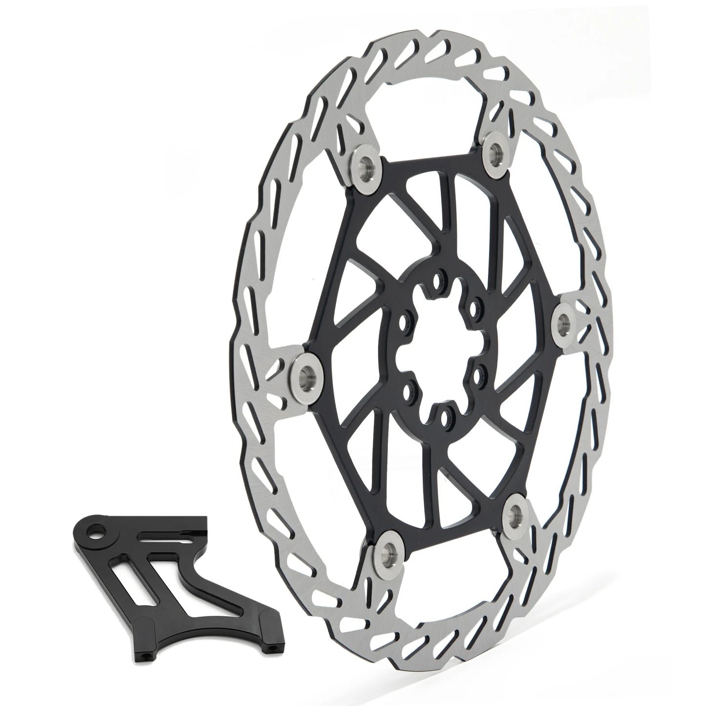 For Sur-Ron LBX Surron Light Bee X For Segway X160 X260 Oversize 220mm / 250mm Front Rear Brake Discs Rotors Disks Bracket KKE RISE DEFENSE SYSTEMS.AI PRODUCTS
