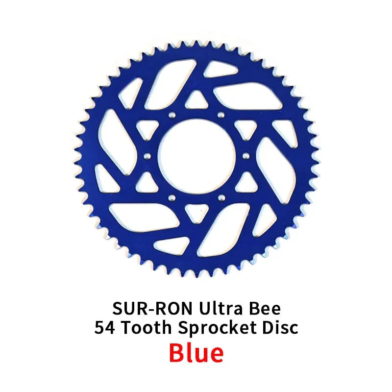 For SUR-RON Ultra Bee 54 Tooth Sprocket Disc E-bike Off-road Motorcycle Accessories Surron RISE DEFENSE SYSTEMS.AI PRODUCTS