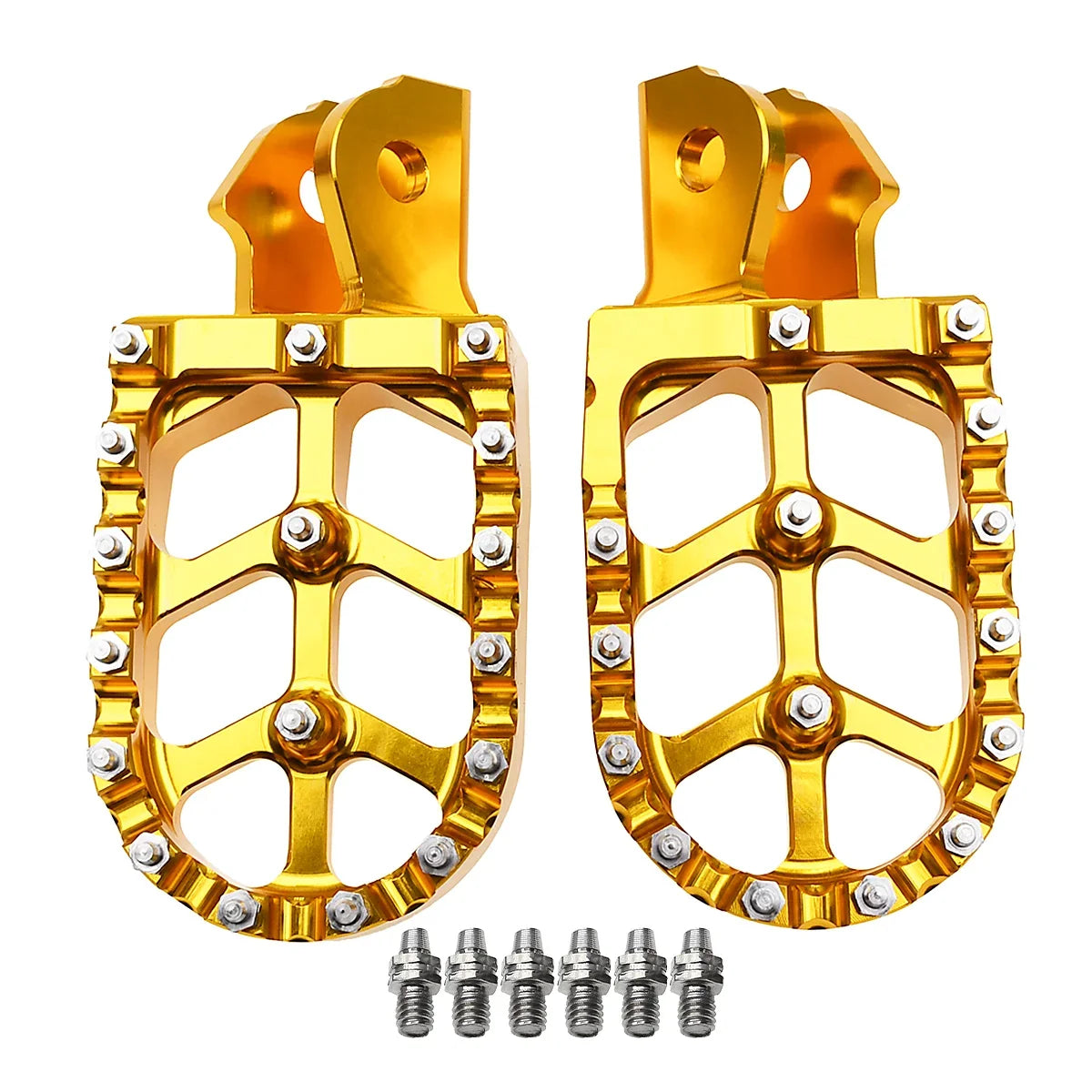 Motocross CNC Forge Footpegs Foot Pegs Rests Pedals For Surron Sur-Ron Light Bee X/S and Talaria Electric Dirt Bike Footrest RISE DEFENSE SYSTEMS.AI PRODUCTS