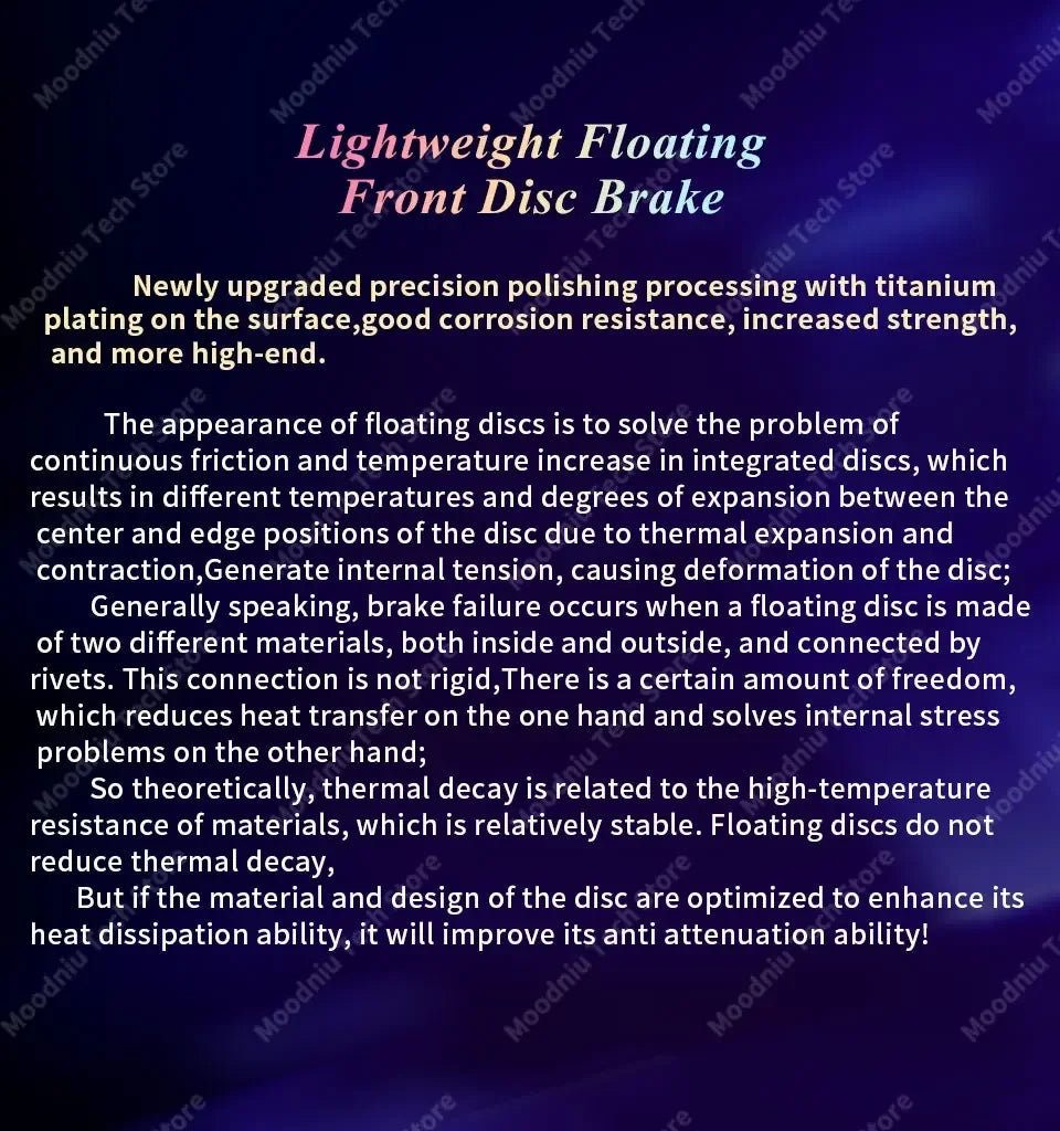 For SURRON Light Bee X Light weight Floating Front Disc BrakeOff-road Parts SUR-RON RISE DEFENSE SYSTEMS.AI PRODUCTS