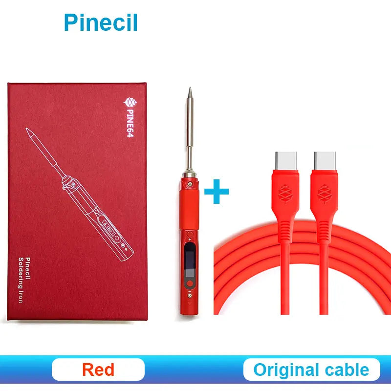 Pine64 BB2 Pinecil V1 Soldering Iron TS B2 Portable TYPE-C Jack For Welding Tools Constant Temperature Intelligent Maintenance RISE DEFENSE SYSTEMS.AI PRODUCTS