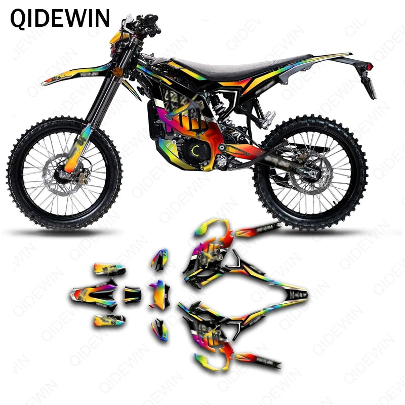 forSUR-RON Ultra Bee Holographic Graphics Special thickened laser colours decal body cover imitation scratch protection stickers RISE DEFENSE SYSTEMS.AI PRODUCTS