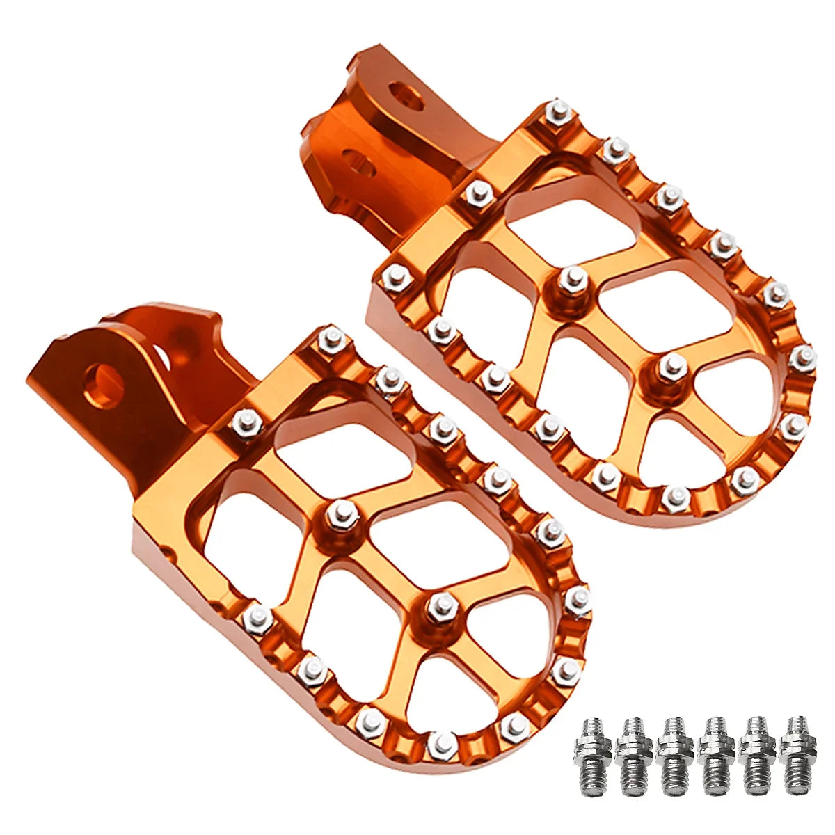 Motorcycle CNC Footpegs Foot Pegs Rests Pedals For Sur-Ron Surron Sur ron Light Bee S Light Bee X Off-Road Electric Foot Pedals RISE DEFENSE SYSTEMS.AI PRODUCTS